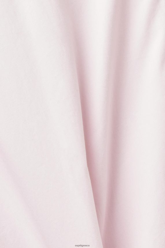 άνδρες Esprit ροζ βαμβακερό πουκάμισο με κουμπιά πουκάμισα 0J044P662