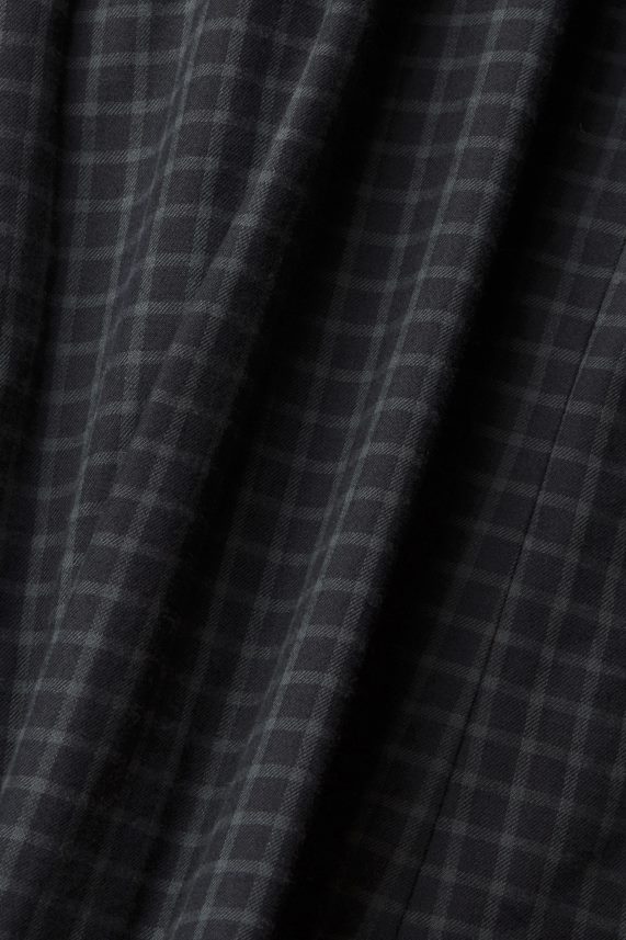 άνδρες Esprit μαύρος καρό πουκάμισο με λεπτή εφαρμογή πουκάμισα 0J044P687