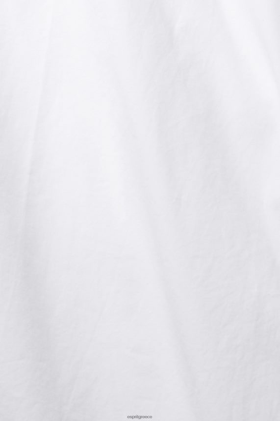 άνδρες Esprit άσπρο πουκάμισο σε λεπτή εφαρμογή πουκάμισα 0J044P883