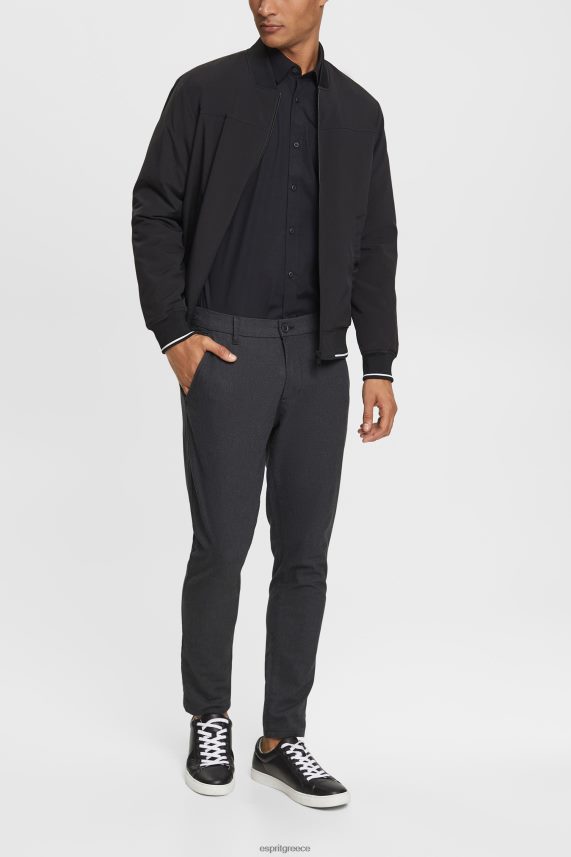 άνδρες Esprit μαύρος πουκάμισο πουκάμισα 0J044P900