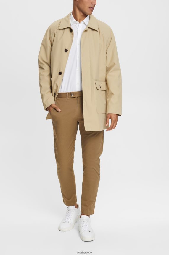 άνδρες Esprit άσπρο πουκάμισο πουκάμισα 0J044P901