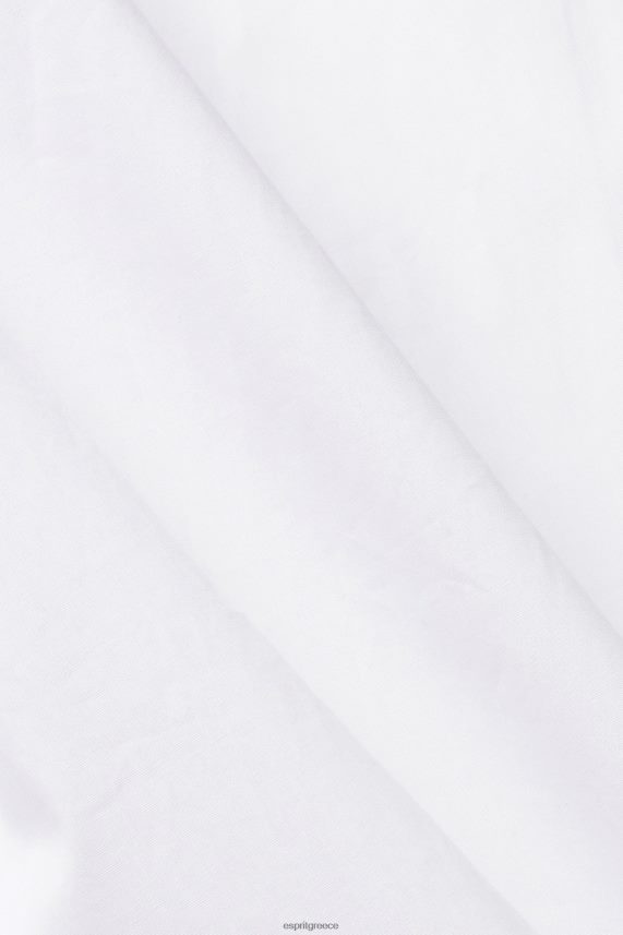 άνδρες Esprit άσπρο πουκάμισο πουκάμισα 0J044P901