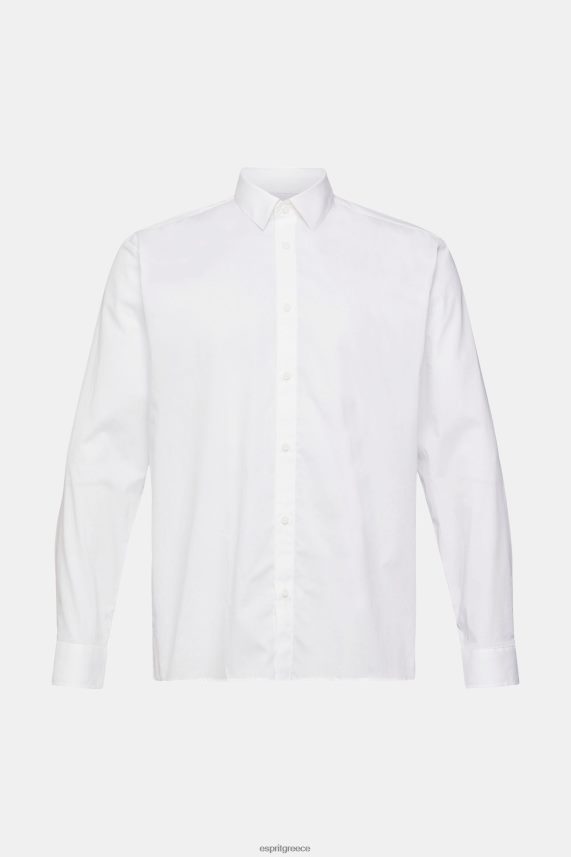 άνδρες Esprit άσπρο πουκάμισο πουκάμισα 0J044P901