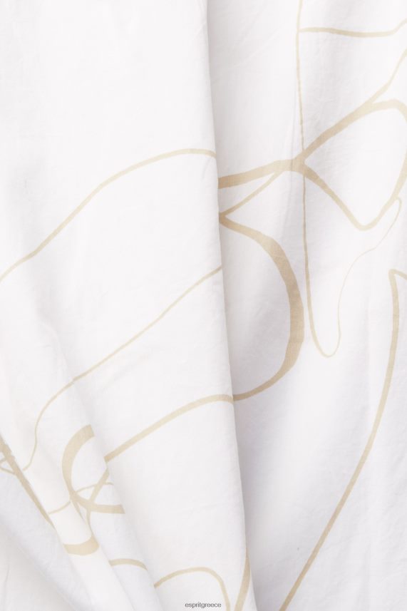 άνδρες Esprit άσπρο πουκάμισο με σχέδιο πουκάμισα 0J044P909