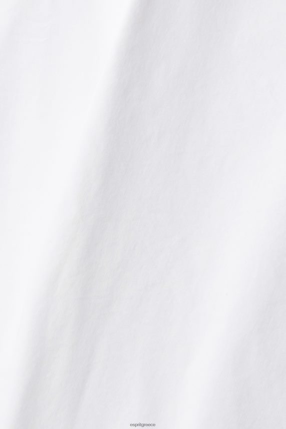 άνδρες Esprit άσπρο πουκάμισο σε λεπτή εφαρμογή πουκάμισα 0J044P914