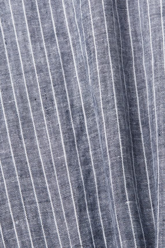 άνδρες Esprit ΠΟΛΕΜΙΚΟ ΝΑΥΤΙΚΟ ριγέ πουκάμισο, 100% λινό πουκάμισα 0J044P596