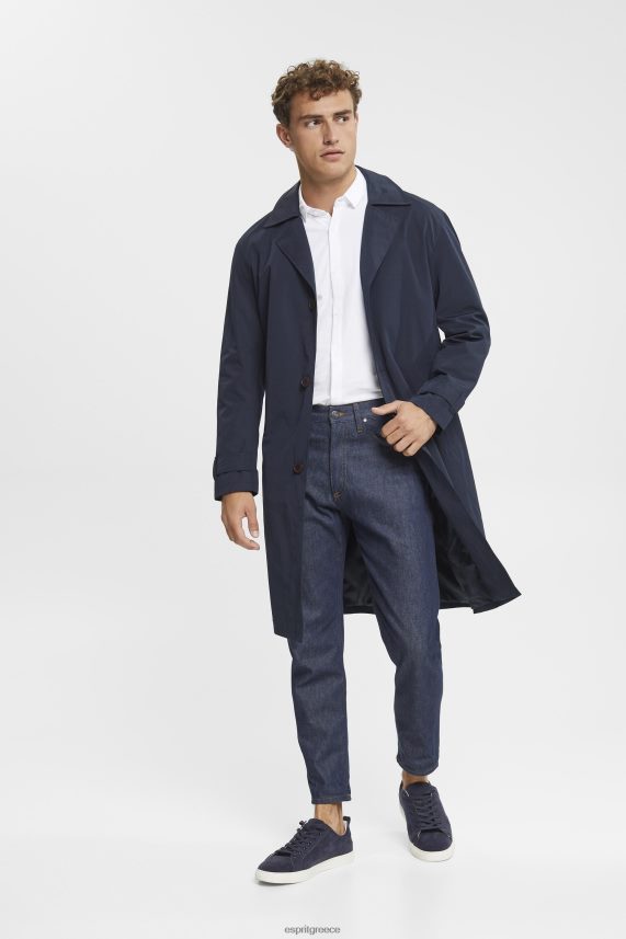 άνδρες Esprit άσπρο Ζέρσεϊ μακρυμάνικο, 100% βαμβάκι πουκάμισα 0J044P680