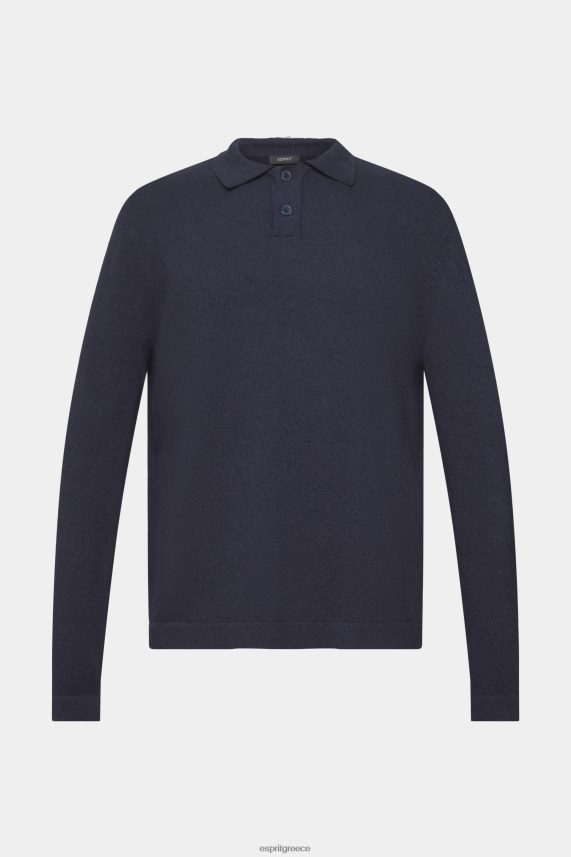 άνδρες Esprit ΠΟΛΕΜΙΚΟ ΝΑΥΤΙΚΟ άλτης πόλο πουλόβερ 0J044P683