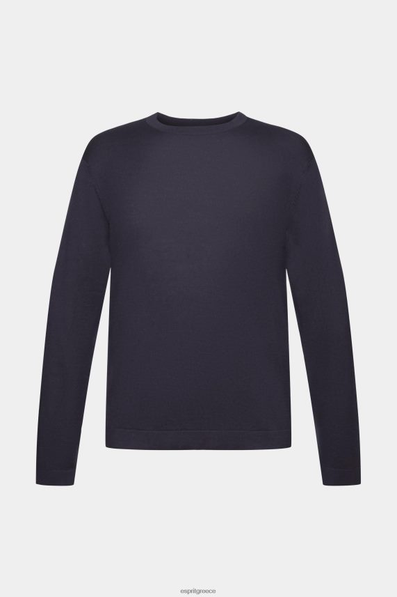 άνδρες Esprit ΠΟΛΕΜΙΚΟ ΝΑΥΤΙΚΟ λεπτή πλεκτή άλτης πουλόβερ 0J044P684