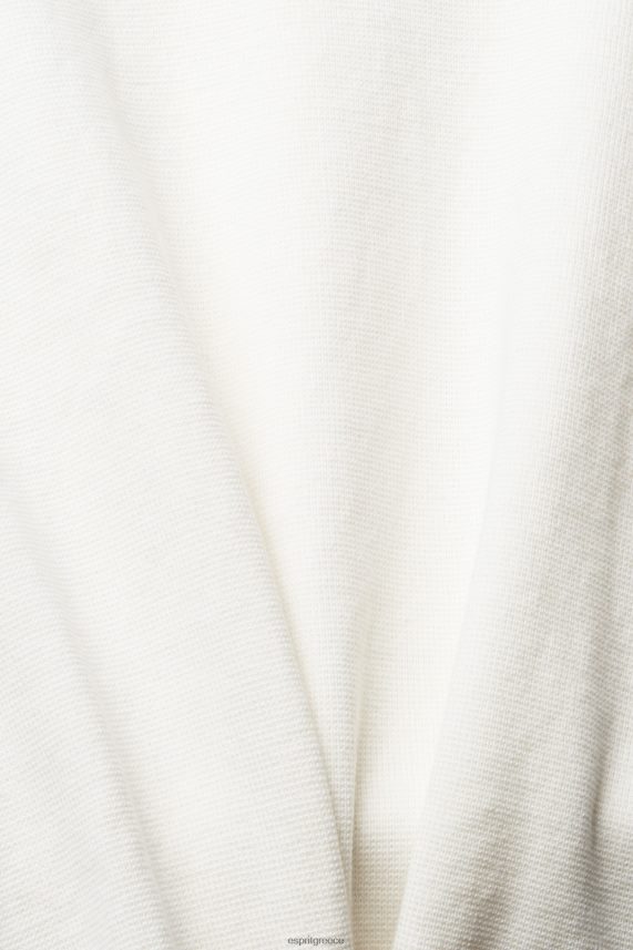 άνδρες Esprit υπόλευκο πλεκτό jumper πουλόβερ 0J044P839