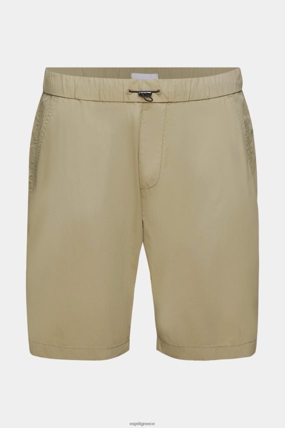 άνδρες Esprit μπεζ ελαφρύ πλυμένο σορτς σορτς 0J044P758