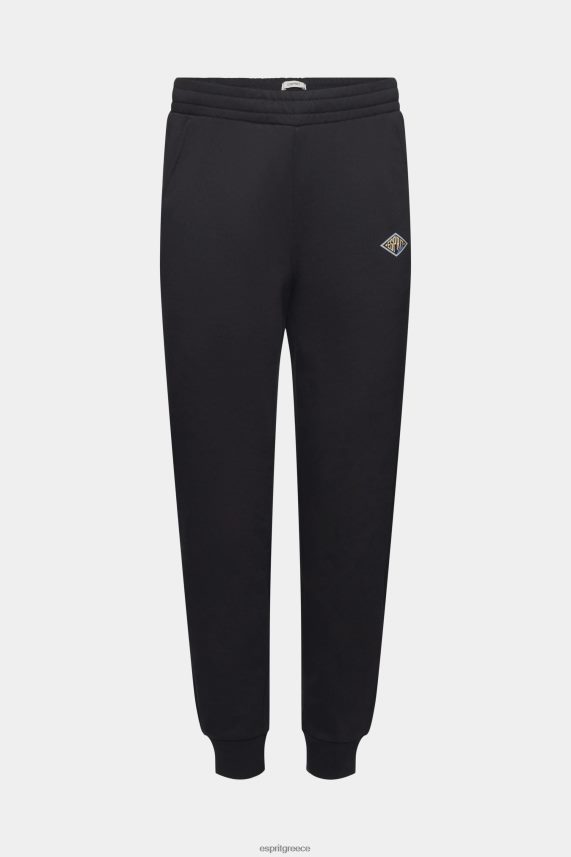 άνδρες Esprit μαύρος τζόγκερ με εκτύπωση λογότυπου τζόγκερ 0J044P663