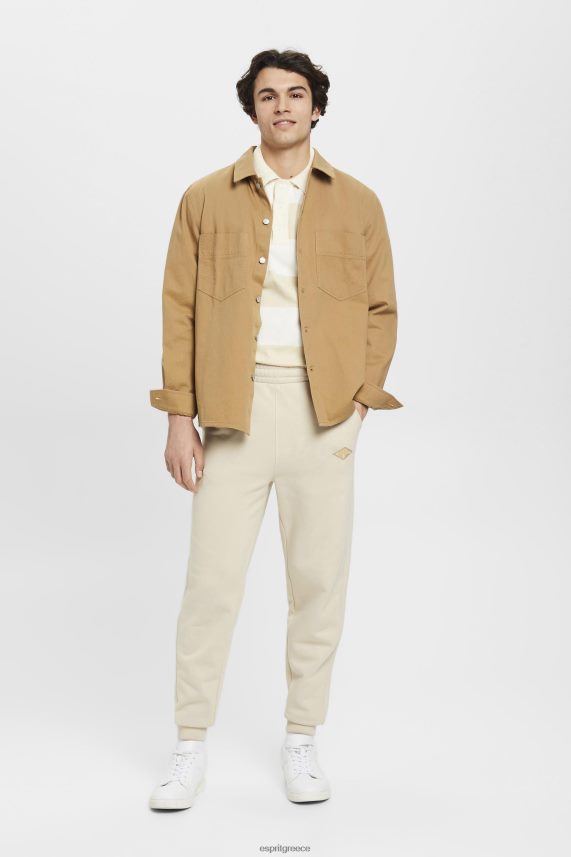 άνδρες Esprit ελαφρύ γκρι τζόγκερ με εκτύπωση λογότυπου τζόγκερ 0J044P665