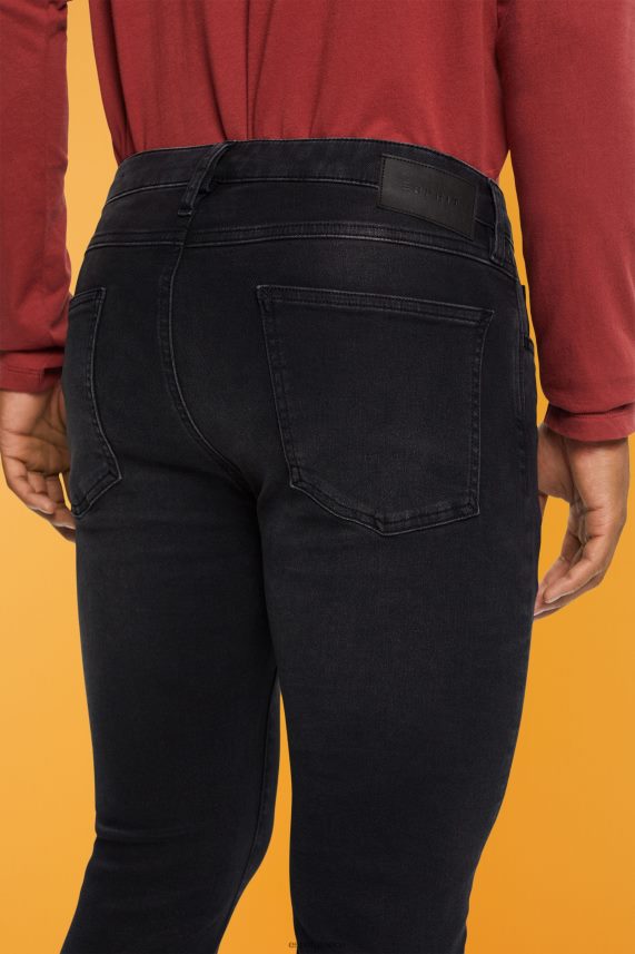 άνδρες Esprit γκρι μεσαίο πλύσιμο slim fit stretch τζιν, dual max τζην 0J044P849